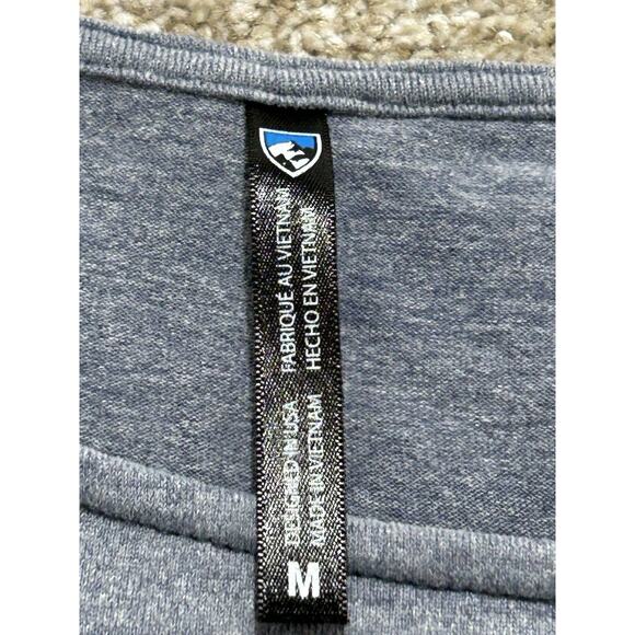 KUHL Top Medium Blue Gray Intent Krossback Long Sleeve Jersey - Picture 3 of 11